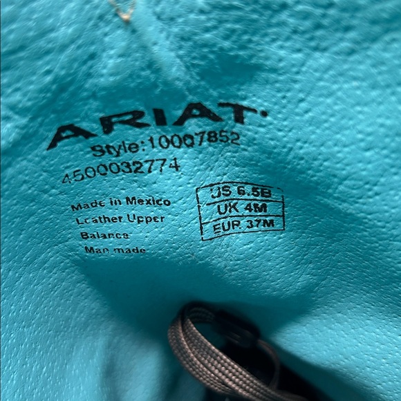 ARIAT Caballera Cowgirl Boots / Ws-Sz 6.5 - Picture 15 of 17